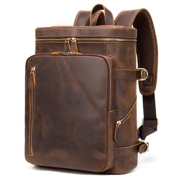 backpack genuine leather lapmens business casual waterproof back pack male computer bagpack black backpacking
backpack genuine leather lapmens business casual waterproof back pack male computer bagpack black backpacking