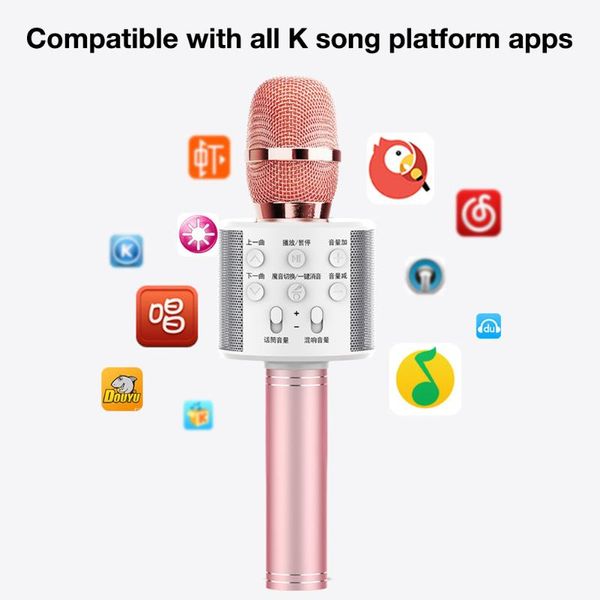 microphones ws-858 wireless karaoke microphone portable handheld usb bluetooth 4.0 mic studio recording for phones car pc
microphones ws-858 wireless karaoke microphone portable handheld usb bluetooth 4.0 mic studio recording for phones car pc