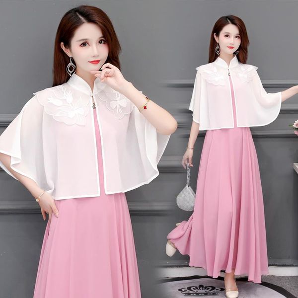 scarves white chiffon cardigan women's summer short antiquity fashion thin cape bat swing sleeve shawl lace sun protection plus size, Blue;gray
scarves white chiffon cardigan women's summer short antiquity fashion thin cape bat swing sleeve shawl lace sun protection plus size, Blue;gray