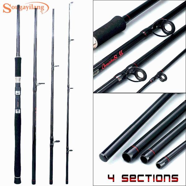 sougayilang fishing rod carbon fiber 4 sections travel fishing pole float pole tools/tackle
sougayilang fishing rod carbon fiber 4 sections travel fishing pole float pole tools/tackle