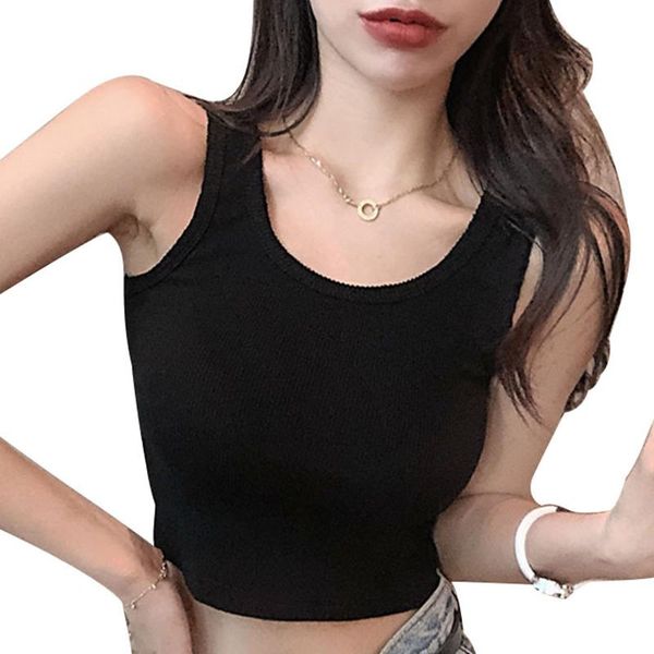women's tanks & camis summer candy color rib-knit crop women harakuju o neck cute slim fitted sporty, White
women's tanks & camis summer candy color rib-knit crop women harakuju o neck cute slim fitted sporty, White