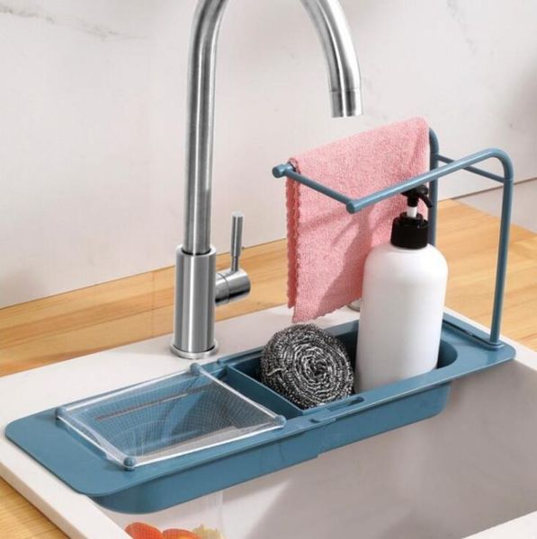 kitchen storage & organization adjustable sink shelf soap sponge drain rack basket bag faucet holder bathroom accessorie
kitchen storage & organization adjustable sink shelf soap sponge drain rack basket bag faucet holder bathroom accessorie