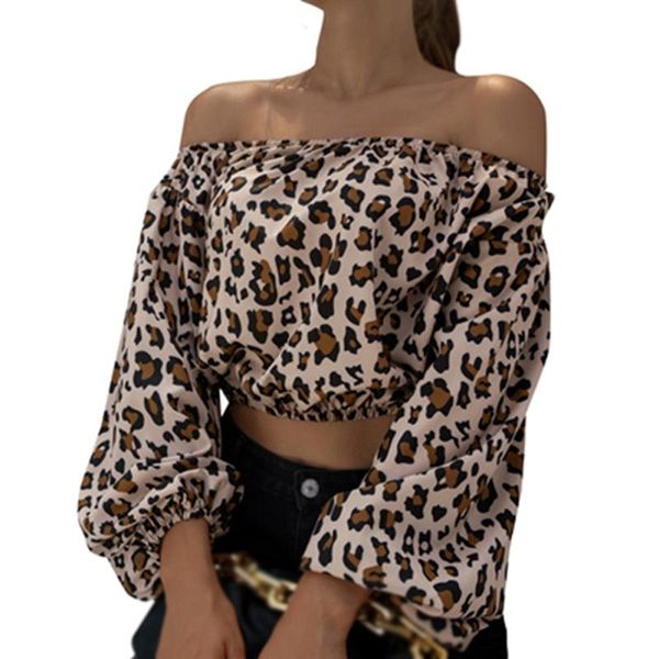 women's blouses & shirts fashion long sleeves loose shirt women off shoulder casual blouse summer slash neck print, White
women's blouses & shirts fashion long sleeves loose shirt women off shoulder casual blouse summer slash neck print, White