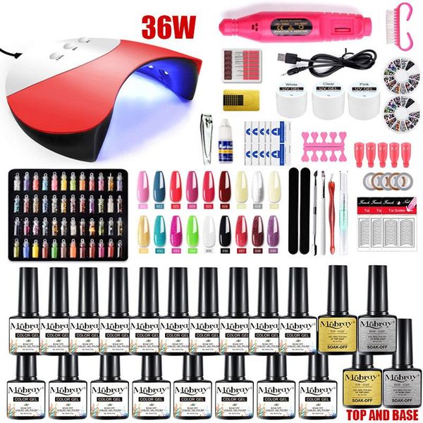 zestawy do paznokci mobray 8ml gel polish set manicure design zestaw narzÄdzi z lakierem 36 / 54w lampa
zestawy do paznokci mobray 8ml gel polish set manicure design zestaw narzÄdzi z lakierem 36 / 54w lampa
