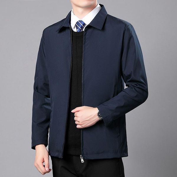 men's jackets mrmt 2021 brand middle aged jacket lapel casual elderly business, Black;brown
men's jackets mrmt 2021 brand middle aged jacket lapel casual elderly business, Black;brown