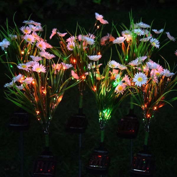 2 pcs led solar outdoor waterproof lights decoration for garden yard lawn landscape daisy lamp patio stake lawn lamp lighting
2 pcs led solar outdoor waterproof lights decoration for garden yard lawn landscape daisy lamp patio stake lawn lamp lighting