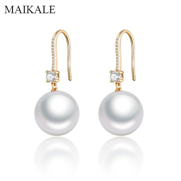 dangle & chandelier maikale exquisite design pearl drop gold hook zirconia big ball long earrings with for women party jewelry wedding gift, Silver
dangle & chandelier maikale exquisite design pearl drop gold hook zirconia big ball long earrings with for women party jewelry wedding gift, Silver