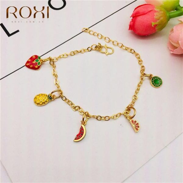charm bracelets roxi fruits dolphin shell fish starfish chains for women girls summer colors fashion birthday gift bracelet jewelry, Golden;silver
charm bracelets roxi fruits dolphin shell fish starfish chains for women girls summer colors fashion birthday gift bracelet jewelry, Golden;silver