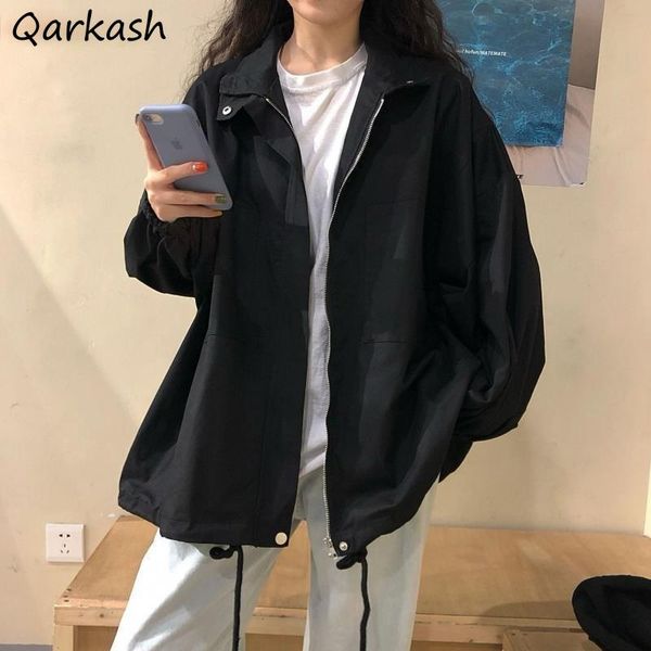 women's jackets jacket women harajuku summer trendy basic bf style all-match teens streetwear coat college leisure cargo ladies outwear, Black;brown
women's jackets jacket women harajuku summer trendy basic bf style all-match teens streetwear coat college leisure cargo ladies outwear, Black;brown