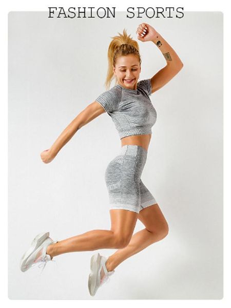 yoga outfits 3pcs sports wear seamless short sleeve set women gym clothing legging high waisted tight work out suit1, White;red
yoga outfits 3pcs sports wear seamless short sleeve set women gym clothing legging high waisted tight work out suit1, White;red