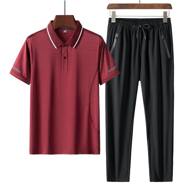 men's tracksuits summer thin ice silk casual pants middle-aged and elderly sports suit trendy trousers t-shirt 2-piece dad, Gray
men's tracksuits summer thin ice silk casual pants middle-aged and elderly sports suit trendy trousers t-shirt 2-piece dad, Gray