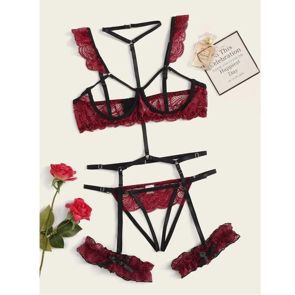 bras sets lace lingerie transparent porno erotic underwear bra set and garter sleepwear, Red;black
bras sets lace lingerie transparent porno erotic underwear bra set and garter sleepwear, Red;black