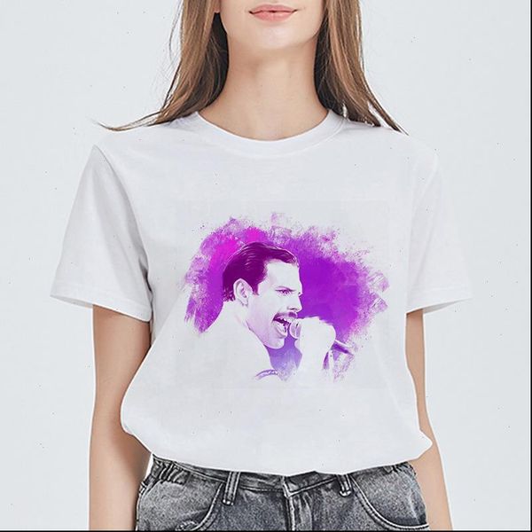 graphic tees for women summer short sleeve freddie mercury printed queen singer streetwear cool white cotton women
graphic tees for women summer short sleeve freddie mercury printed queen singer streetwear cool white cotton women