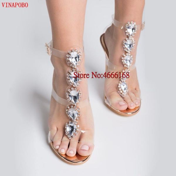 dress shoes vinapobo pvc women gladiator sandals high heels clear heel female transparent crystal wedding sandalia big size 43, Black
dress shoes vinapobo pvc women gladiator sandals high heels clear heel female transparent crystal wedding sandalia big size 43, Black