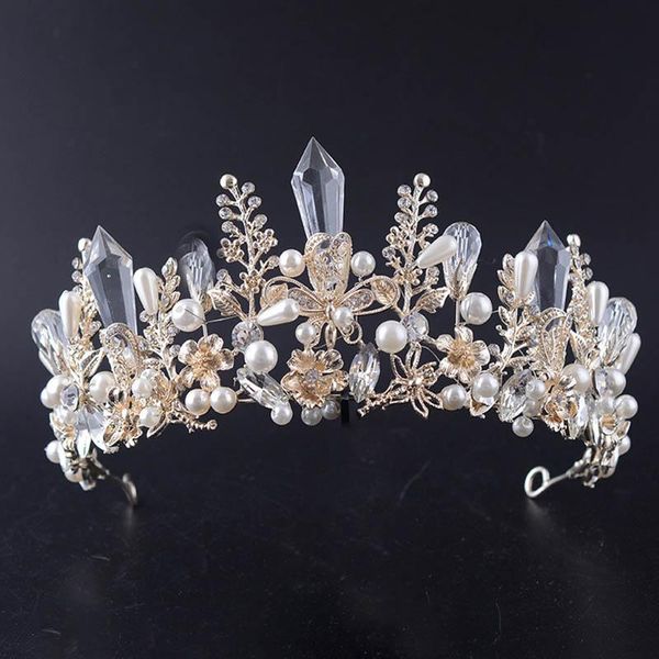 hair clips & barrettes baroque jewelry pageant pearl crystal crown bridal headband women wedding headpiece gold tiara chinese accessories di, Golden;silver
hair clips & barrettes baroque jewelry pageant pearl crystal crown bridal headband women wedding headpiece gold tiara chinese accessories di, Golden;silver