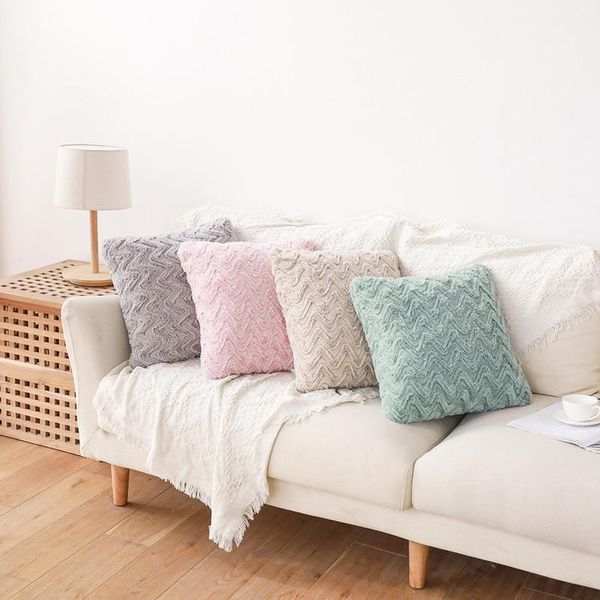 flannel square wave home decorative pillow super soft pp cotton filling plush back cushion soft pillows for car office bedding
flannel square wave home decorative pillow super soft pp cotton filling plush back cushion soft pillows for car office bedding
