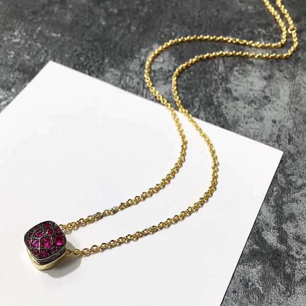 2021 fashion personality gem wind square hive necklace designer jewelry copper micro inlaid color stone necklace women wedding jewelry, Silver
2021 fashion personality gem wind square hive necklace designer jewelry copper micro inlaid color stone necklace women wedding jewelry, Silver