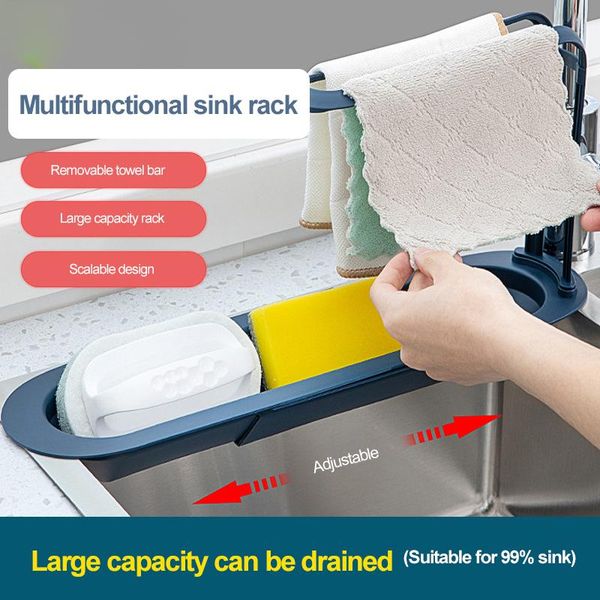 hooks & rails sink shelf soap sponge holder adjustable bathroom drain rack storage basket kitchen gadgets accessories
hooks & rails sink shelf soap sponge holder adjustable bathroom drain rack storage basket kitchen gadgets accessories