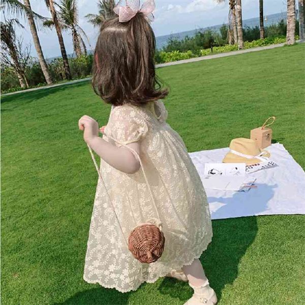 summer girls' dress nordic style embroidery flower short sleeve sweet princess children's baby kids clothing for girls 210625, Red;yellow
summer girls' dress nordic style embroidery flower short sleeve sweet princess children's baby kids clothing for girls 210625, Red;yellow