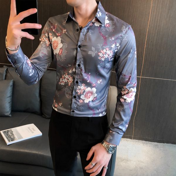 new moda coreana 2021 primavera manga longa masculina casual cinza camisas impresso digital fino ajuste simples formatura blusa homme cfcv, Black;brown
new moda coreana 2021 primavera manga longa masculina casual cinza camisas impresso digital fino ajuste simples formatura blusa homme cfcv, Black;brown