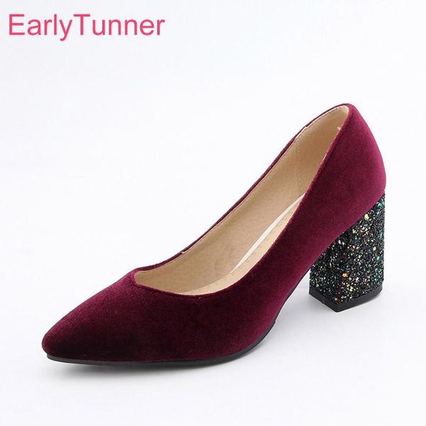 dress shoes brand fashion wine red green women glossy nude pumps lady high heels eb74 plus big small size 32 46, Black
dress shoes brand fashion wine red green women glossy nude pumps lady high heels eb74 plus big small size 32 46, Black