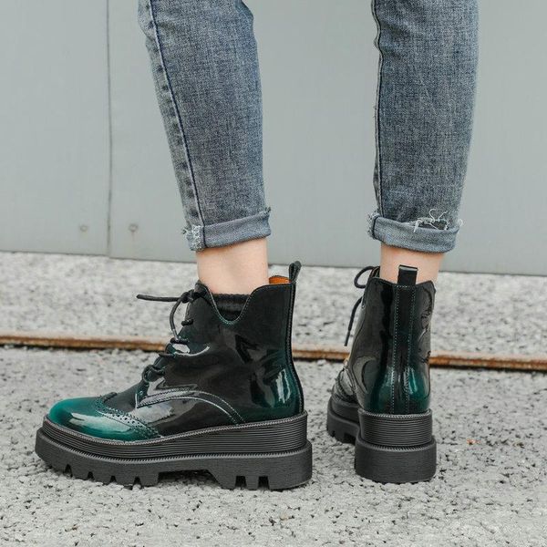 boots eshtonshero leather women lace up fashion round toe mixed color height increasing winter autumn blue woman shoes size 3-9, Black
boots eshtonshero leather women lace up fashion round toe mixed color height increasing winter autumn blue woman shoes size 3-9, Black