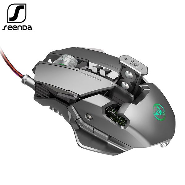 seenda professional gaming mouse 3200dpi full 7 programmable buttons rgb led optical usb wired game mice for lappc gamer
seenda professional gaming mouse 3200dpi full 7 programmable buttons rgb led optical usb wired game mice for lappc gamer