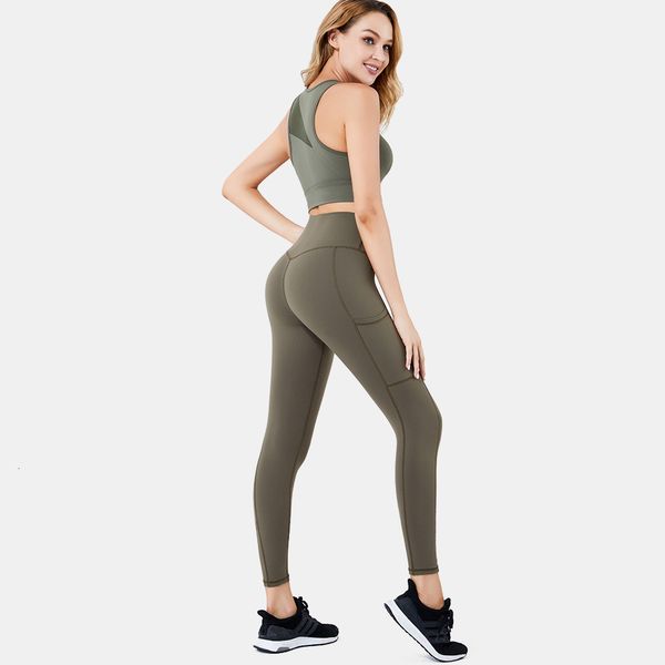 2021 sewing-yoga set, sports clothes, fitness, gym, cropped long sleeve shirt, high waist leggings, jogging pants and training k7f, Gray
2021 sewing-yoga set, sports clothes, fitness, gym, cropped long sleeve shirt, high waist leggings, jogging pants and training k7f, Gray
