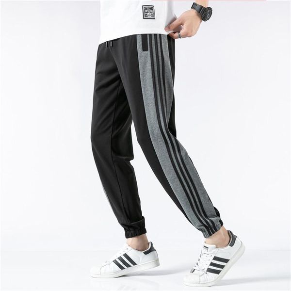 men's pants 2021 spring and autumn fashion trend large size thin loose sports youth drawstring solid color stretch casual, Black
men's pants 2021 spring and autumn fashion trend large size thin loose sports youth drawstring solid color stretch casual, Black