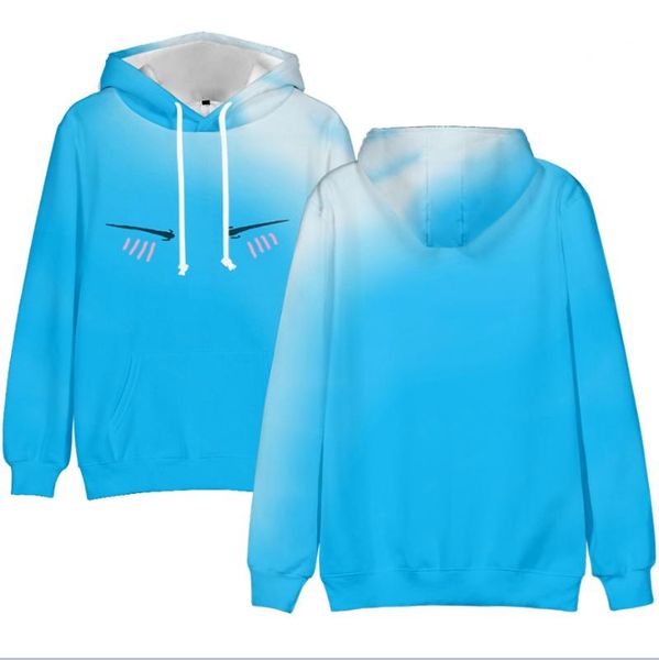 women's hoodies & sweatshirts 2021 cartoon anime clothes rimuru tempest 3d printed men/women cute boys/girls streetwear hoodie outwear, Black
women's hoodies & sweatshirts 2021 cartoon anime clothes rimuru tempest 3d printed men/women cute boys/girls streetwear hoodie outwear, Black