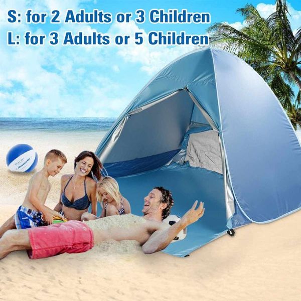 2-5 person auto set-up portable beach tent uv protected shelter camping fishing hiking picnic outdoor camping tent
2-5 person auto set-up portable beach tent uv protected shelter camping fishing hiking picnic outdoor camping tent