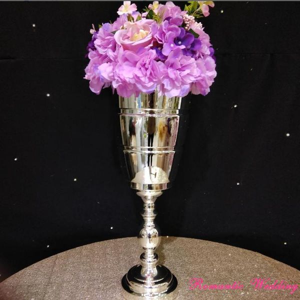party decoration stunning silver tall small metal flower vases trophy shape 2 sizes centerpiece for wedding event
party decoration stunning silver tall small metal flower vases trophy shape 2 sizes centerpiece for wedding event