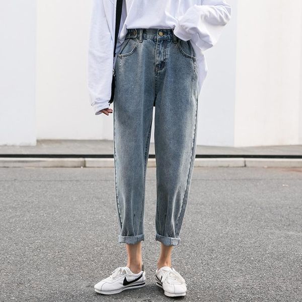 women's jeans for women plus size high waist loose streetwear female blue denim harem pants 4xl 5xl slim fit ankle straight
women's jeans for women plus size high waist loose streetwear female blue denim harem pants 4xl 5xl slim fit ankle straight