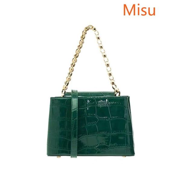 cross body 2021 stylish green black color soft pu leather alligator pattern chain handle single strap women messenger bag handbags
cross body 2021 stylish green black color soft pu leather alligator pattern chain handle single strap women messenger bag handbags