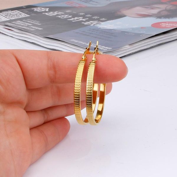 hoop & huggie gold color stainless steel circle earring for women fashion hoops daily jewelry luxury gifts earrings, Golden;silver
hoop & huggie gold color stainless steel circle earring for women fashion hoops daily jewelry luxury gifts earrings, Golden;silver