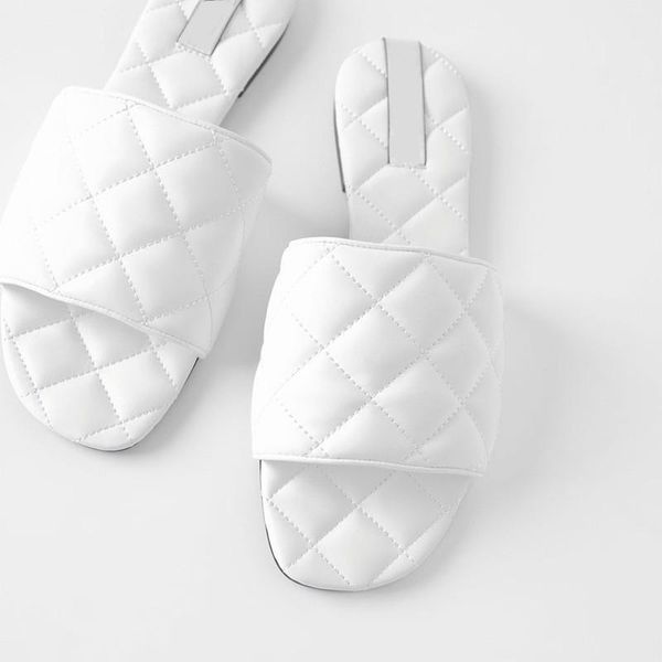 slippers 2021 summer women white flat female fashion diamond check slides ladies casual outside beach, Black
slippers 2021 summer women white flat female fashion diamond check slides ladies casual outside beach, Black