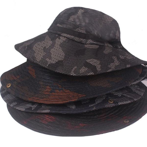 cloches woman bucket cap sun hat men beach camouflage fisherman outdoor mountaineering visor t426, Blue;gray
cloches woman bucket cap sun hat men beach camouflage fisherman outdoor mountaineering visor t426, Blue;gray