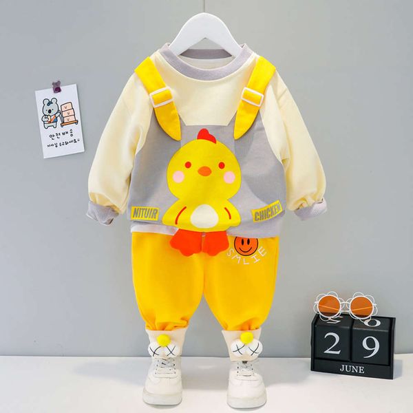 girls 2021 spring new children's boys korean cartoon animal two piece baby suit 1579, White
girls 2021 spring new children's boys korean cartoon animal two piece baby suit 1579, White