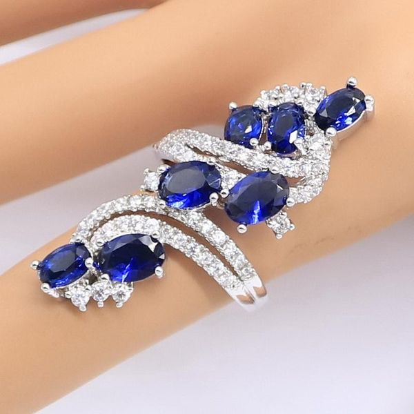 cluster rings green blue semi-precious white gold color ring for women jewelry birthday gift party wedding, Golden;silver
cluster rings green blue semi-precious white gold color ring for women jewelry birthday gift party wedding, Golden;silver