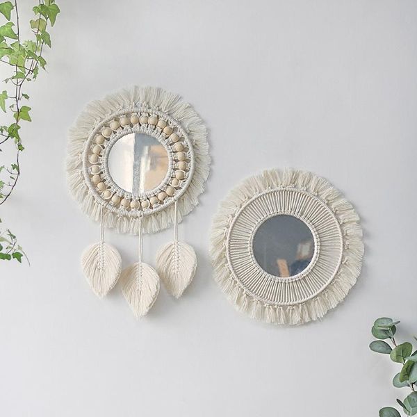 mirrors round macrame mirror wall hanging boho home decor decorative for living room decoration bedroom baby nursery gift
mirrors round macrame mirror wall hanging boho home decor decorative for living room decoration bedroom baby nursery gift