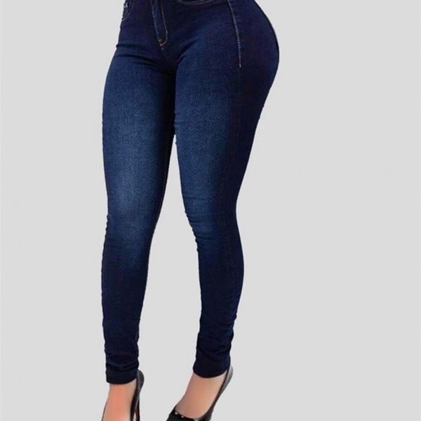 2021 high waist push up denim women slim fit calca ladies elastic skinny pencil pants vintage boyfriend jeans, Blue
2021 high waist push up denim women slim fit calca ladies elastic skinny pencil pants vintage boyfriend jeans, Blue