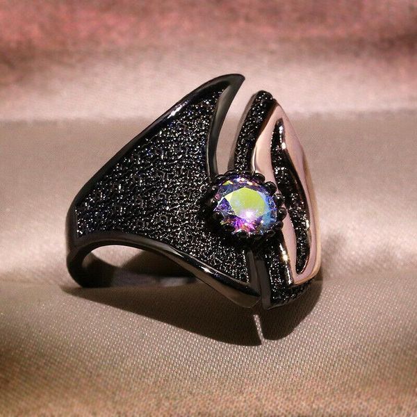 wedding rings fashion two tone ring rainbow black rose gold for women engagement jewelry, Slivery;golden
wedding rings fashion two tone ring rainbow black rose gold for women engagement jewelry, Slivery;golden