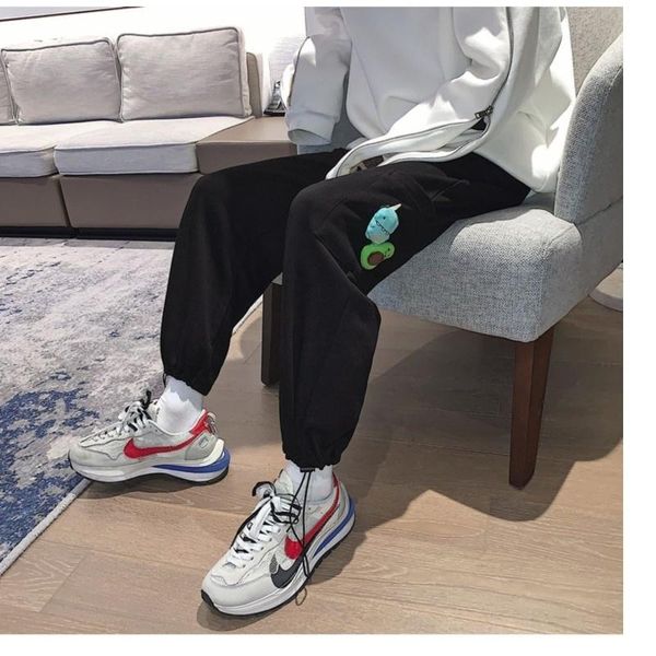 women's pants & capris official figure scale cotton cartoon hanging ornaments spring and autumn ankle banded korean, Black;white
women's pants & capris official figure scale cotton cartoon hanging ornaments spring and autumn ankle banded korean, Black;white