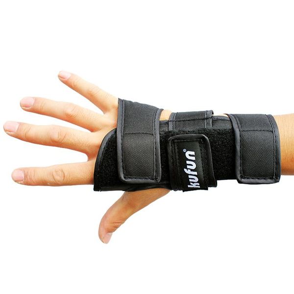 wrist support 1pair long board protector hand protective gear skateboard palm hard safety guard gauntlets, Black;red
wrist support 1pair long board protector hand protective gear skateboard palm hard safety guard gauntlets, Black;red