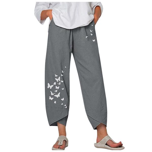 women's pants & capris women casual harem linen summer elastic waist wide leg vintage floral printed trousers loose pantalon plus size, Black;white
women's pants & capris women casual harem linen summer elastic waist wide leg vintage floral printed trousers loose pantalon plus size, Black;white