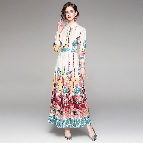 casual dresses european style long party women sleeve single breasted shirt dress autumn print elegant vestidos, Black;gray
casual dresses european style long party women sleeve single breasted shirt dress autumn print elegant vestidos, Black;gray