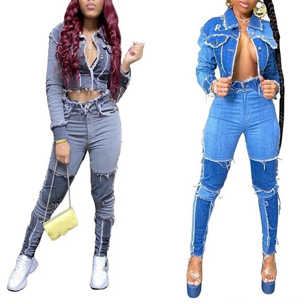 women jeans high waist ripped destroyed pants demin patchwork bodycon tassels bodycon slim pencil jeans club, Blue
women jeans high waist ripped destroyed pants demin patchwork bodycon tassels bodycon slim pencil jeans club, Blue