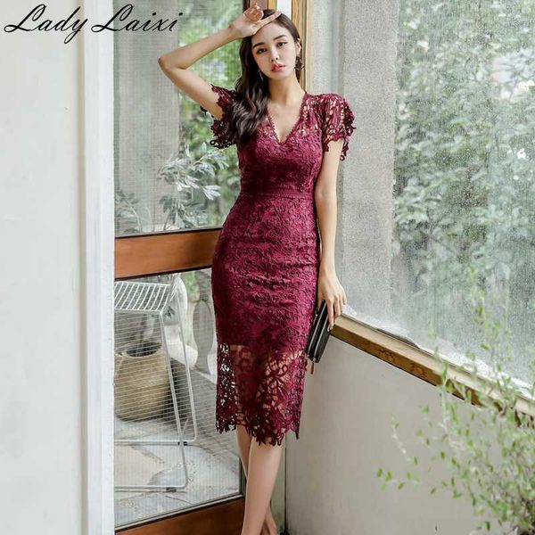 solid color elegant office dress summer women's bodycon pencil hollow out lace short sleeves midi party 210529, Black;gray
solid color elegant office dress summer women's bodycon pencil hollow out lace short sleeves midi party 210529, Black;gray