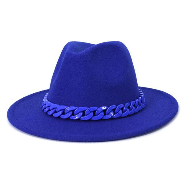 wide brim hats autumn winter women's cap felt black for men fedoras fashion sun 2021 jazz hat european american round solid color vinta, Blue;gray
wide brim hats autumn winter women's cap felt black for men fedoras fashion sun 2021 jazz hat european american round solid color vinta, Blue;gray