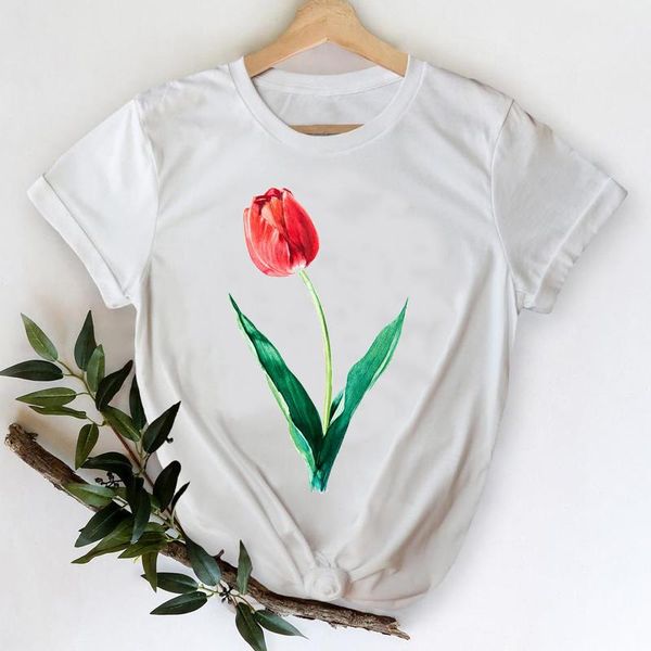 women's t-shirt t-shirts women 2021 watercolor flower floral style summer spring kawaii clothes stylish tshirt lady print tee, White
women's t-shirt t-shirts women 2021 watercolor flower floral style summer spring kawaii clothes stylish tshirt lady print tee, White